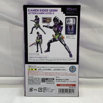 【中古】未開封)BANDAI S.H.Figuarts 仮面ライダーゲンム ACTION GAMER LEVEL 0 フィギュア[240019432084]_画像3