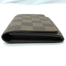 【中古】LOUIS VUITTON ダミエ アンヴェロップ・カルト ドゥ ヴィジット N62920 ルイヴィトン ブラウン[240019451589]_画像3