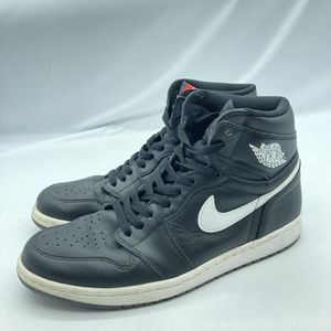 【中古】NIKE AIR JORDAN1 RETRO High Yin Yang Black 555088-011 28cmナイキ[240019451748]