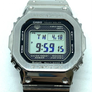 【中古】CASIO G-SHOCK GMW-B5000D-1JF カシオ ジーショック フルメタル 電波ソーラー モバイルリンク シルバー[240019446456]の画像1