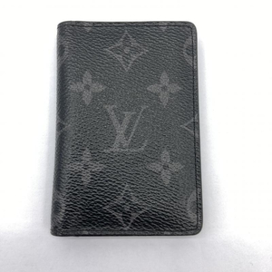 【中古】LOUIS VUITTON モノグラム エクリプスオーガナイザードゥポッシュ M61696 イニシャル付 ルイヴィトン[240019447593]