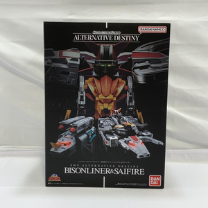 【中古】開封)BANDAI SMP ALTERNATIVE DESTINY バイソンライナー＆サイファイヤー超獣戦隊ライブマン[249105067591]