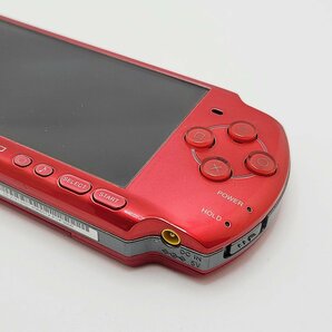 TO1 ソニー SONY PSP-3000 レッド 本体 動作未確認の画像5