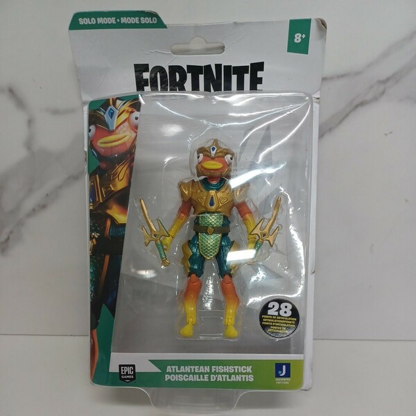 y042013f Jazwares フォートナイト ソロ・モード シリーズ12 アトランティアン フィッシュスティック 4インチ・フィギュア FNT0913