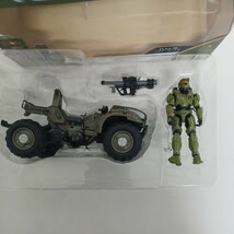 y042018f ジャズウェア HALO ヘイロー ワールド・オブ・ヘイロー 4インチ アクション フィギュア ビークル セット マスターチーフ_画像4