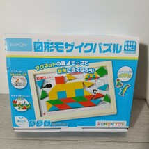 y043019t くもん出版(KUMON PUBLISHING) 図形モザイクパズル 知育玩具 おもちゃ 4歳以上 KUMON_画像1