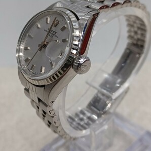 y041001f ROLEX（ロレックス）オイスター パーペチュアル デイト 6517 レディース OYSTER_PERPETUAL_DATE 自動巻きの画像4