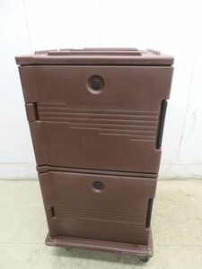 G583◆CAMBRO◆フードパン用カムカート UPC1600 725×826×1370 ダークブラウン 栃木 宇都宮 中古 業務用 厨房機器