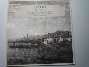 SP62 東独ETERNA盤LP ハイドン/ピアノ三重奏曲24、25、19、20番 ウィーン・ブラームス・トリオ