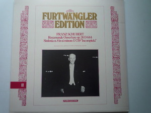 SS53 伊FONIT CETRA盤LP シューベルト/交響曲第8番、ロザムンデ序曲 フルトヴェングラー/BPO