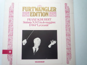 SS53 伊FONIT CETRA盤LP シューベルト/交響曲第9番 フルトヴェングラー/BPO