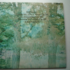 ST16 英LONDON盤LP ベートーヴェン/ピアノ・ソナタ32番、他にOp.126、89 カッチェン 大レーベルの画像1
