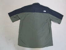 美品即決!THE NORTH FACE ノースフェイス メンズ ショートスリーブ ヌプシシャツ 半袖 S/S Nuptse Shirt NR22331 ニュートープ(NT) size L_画像2