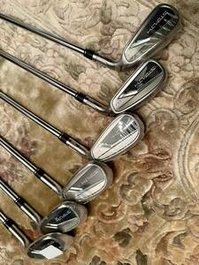 ☆ テーラーメイド（TAYLORMADE）Stealth HDアイアンセット 6本 (6I〜9I、PW、AW) KBS MAX MT80※コース未使用