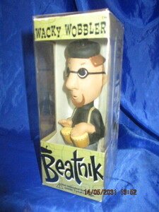 希少★入手困難/FUNKO/レトロ/WACKY*WOBBLER【Beatnik】ボビングヘッド*フィギュア