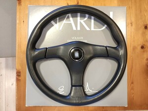 ナルディ NARDI ガラ3 GARA ブラックレザー ステアリング 36パイ ホーンボタン パッド 付き 