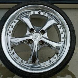 ssr vskf 16×6j＋35 2本 16×6j＋43 2本 pcd100 4h 4本セットの画像2