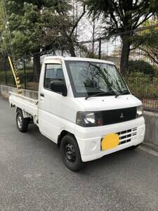 Mitsubishi　Minicab Truck　u62t 4WD 5MT Vehicle inspectionR1995July26日　Air conditioner　ETC