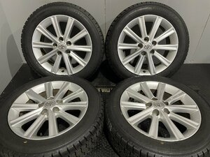 【GOODYEAR ICENAVI7 215/55R17】スタッドレス【TOYOTA カムリ 純正ホイール 17インチ 7J5HPCD114.3+45】19年製 バリ溝　(MTH536)