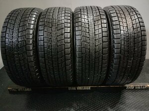 DUNLOP WINTER MAXX SJ8 235/55R18 18インチ スタッドレス 4本 19年製 バリ溝 ハリアー ヴァンガード等　(KTM019)