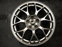 三菱 ランエボ ランサーエボリューションX 純正OPホイール BBS RG406 FORGED 18インチ 4本 8.5J5HPCD114.3+38 鍛造　(VHI329)_画像2