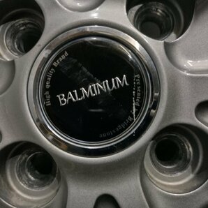 BS BRIDGESTONE BALMINUM T10 バルミナ 社外ホイール 14インチ 4本 4.5J4HPCD100+45 タント スペーシア等 (VHX095)の画像8