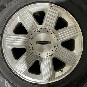 【BS DM-V1 P265/70R18 114R】スタッドレス【リンカーン ナビゲーター 純正ホイール 18インチ 4本 7.5J6HPCD135+44】バリ溝 (MTF612MS)の画像4