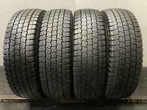 GOODYEAR ICENAVI CARGO 195/80R15 107/105L LT 15インチ スタッドレス 4本 20年製 バリ溝 ハイエース キャラバン等　(KTL045)