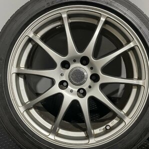 【DUNLOP LE MANS V 205/50R17】夏タイヤ【X CROSS SPEED PREMIUM 17インチ 7J5HPCD114.3+38】バリ溝 ローレル セフィーロ等 (MTD580)の画像2