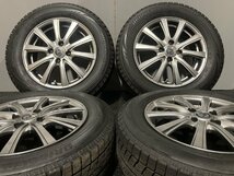 【BS BLIZZAK VRX 185/65R15】スタッドレス【INTER MILANO Claire 15インチ 5.5J4HPCD100+43】20年製 バリ溝 デミオ ノート等　(MTJ539)_画像1