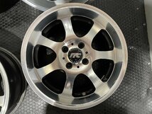 RAYS SEBRING ITC-SPORT レイズ セブリング 社外ホイール 16インチ 4本 6.5J4HPCD100+45 深リム カップホイール　(MHD137)_画像4