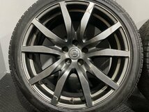 【BS VRX3 255/40R20 285/35R20】スタッドレス【日産 R35 GT-R 中期 純正ホイール 20インチ 9.5J/10.5J5HPCD114.3+45/+25】バリ溝 MTJ543KS_画像2