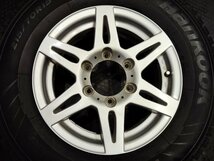 【HANKOOK winter I Pike 215/70R15】スパイクタイヤ【BS CV201 15インチ 6J6HPCD139.7+35】バリ溝 カップピン ハイエース等　(KTN050)_画像4