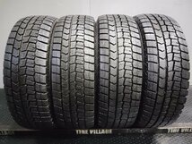 DUNLOP WINTER MAXX WM02 195/65R15 15インチ スタッドレス 4本 19年製 バリ溝 プリウス ステップワゴン アイシス等　(VTL076)_画像1