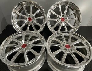 SUPER STAR LEONHARDIRITT Jager スーパースター Leoンハルト イェーガー 20 Inch 4本 9J5HPCD114.3+33/+19 Alphard等　(MHZ205)