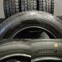 BS BRIDGESTONE BLIZZAK VRX2 185/70R14 14インチ スタッドレス 4本 21年製 バリ溝 アリオン ノート プレミオ等　(KTN033)_画像10