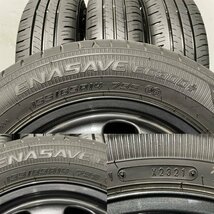 タイヤ走行短め【DUNLOP EC300+ 155/65R14】夏タイヤ【SUZUKI スペーシアギア 純正ホイール 14インチ 4.5J4HPCD100+45】21年製　(MTC526)_画像10