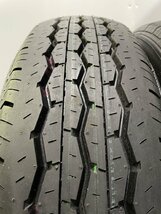 新車外し 2023年製 DUNLOP SP175N 195/80R15 107/105N LT 15インチ 夏タイヤ 4本 キャラバン ハイエース等　(JR643)_画像2