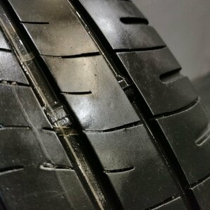 DUNLOP ENASAVE EC204 165/55R15 15インチ 夏タイヤ 2本 20年製 N-BOX スペーシア ワゴンR キャスト ムーヴ等 (VTH928)の画像5