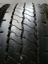 札幌発 引取OK DUNLOP SP521 225/80R17.5 123/122L 17.5インチ トラックタイヤ 夏タイヤ 6本 バリ溝 4t レンジャー ファイター等　(KTS028)_画像5