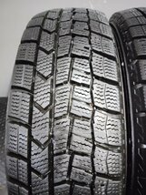 DUNLOP WINTER MAXX WM02 155/65R13 13インチ スタッドレス 4本 19年製 バリ溝 ゼスト モコ ライフ ネイキッド等　(KTO015)_画像2