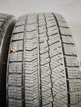 BS BRIDGESTONE BLIZZAK VRX2 185/65R15 15インチ スタッドレス 4本 19年製 バリ溝 アクア ノート イスト デミオ等　(KTM031)_画像8