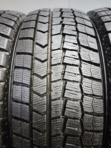 DUNLOP WINTER MAXX WM02 195/65R15 15インチ スタッドレス 4本 19年製 バリ溝 プリウス ステップワゴン アイシス等　(VTL076)_画像3