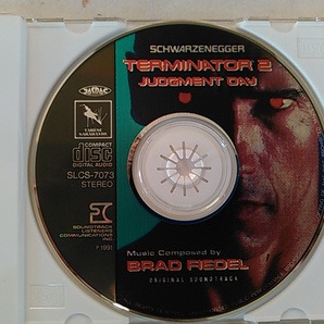 ターミネーター2 オリジナルサウンドトラック 中古CD ブラッドフィーデル【帯付】 ☆送料無料！ SLCS-7073 BRAD FIEDEL  TERMINATOR2の画像3