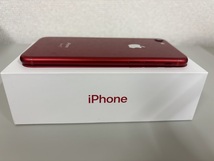 iPhone8　中古　ジャンク品　アクティベーションロック　画面割れ　箱付　256GB　RED　赤_画像5