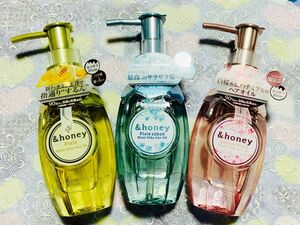 &honey(アンドハニー) ピクシー モイストシルキー ヘアオイル3.0 サラサラタイプ ３本セット