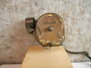  old Showa era. gramophone DOLLER cartridge part removing Junk exhibition 