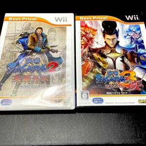 【Wii】 戦国BASARA2 英雄外伝 ダブルパック 戦国BASARA3 宴 UTAGE 宴 ウタゲ 2本セット