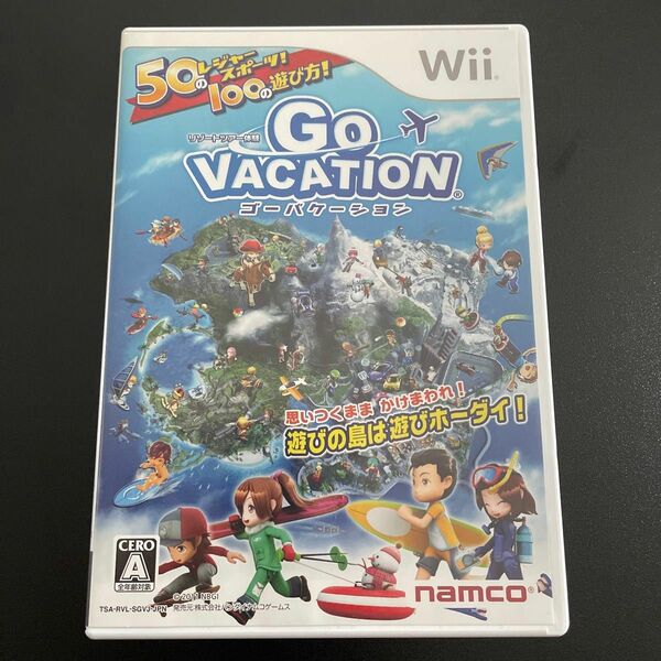 【Wii】 GO VACATION【24時間以内に発送】