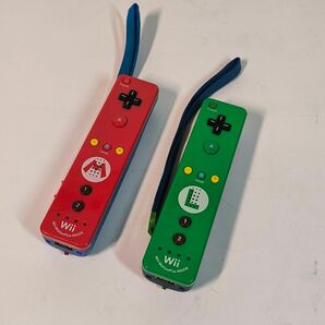 任天堂 Wiiリモコンプラス マリオ ルイージ 2本セット 動作確認済み Wii WiiU